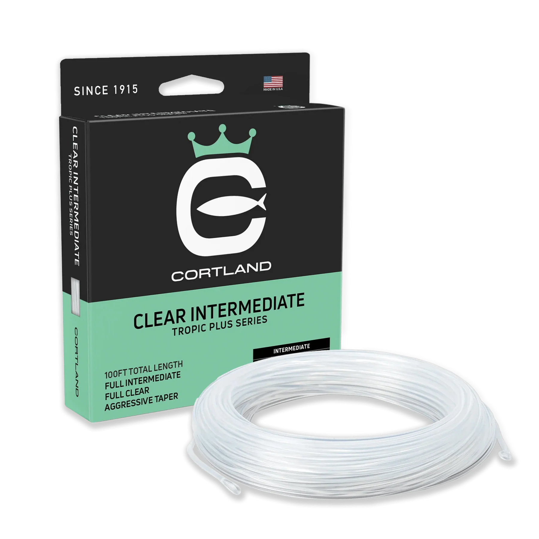 CORTLAND TROPIC PLUS SERIES - CLEAR INTERMEDIATE – Headwaters Art and  Angling Co
