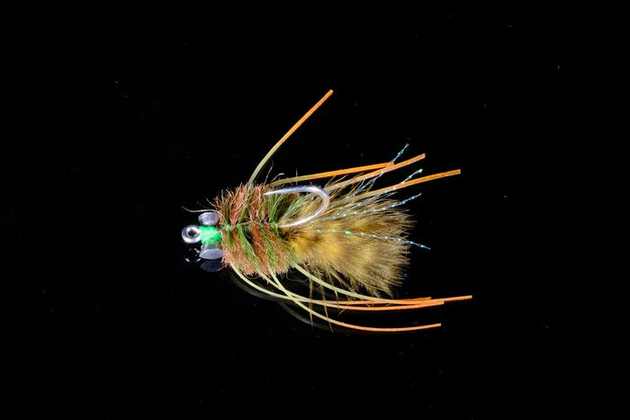 FLEEING CRAB OLIVE 1/0