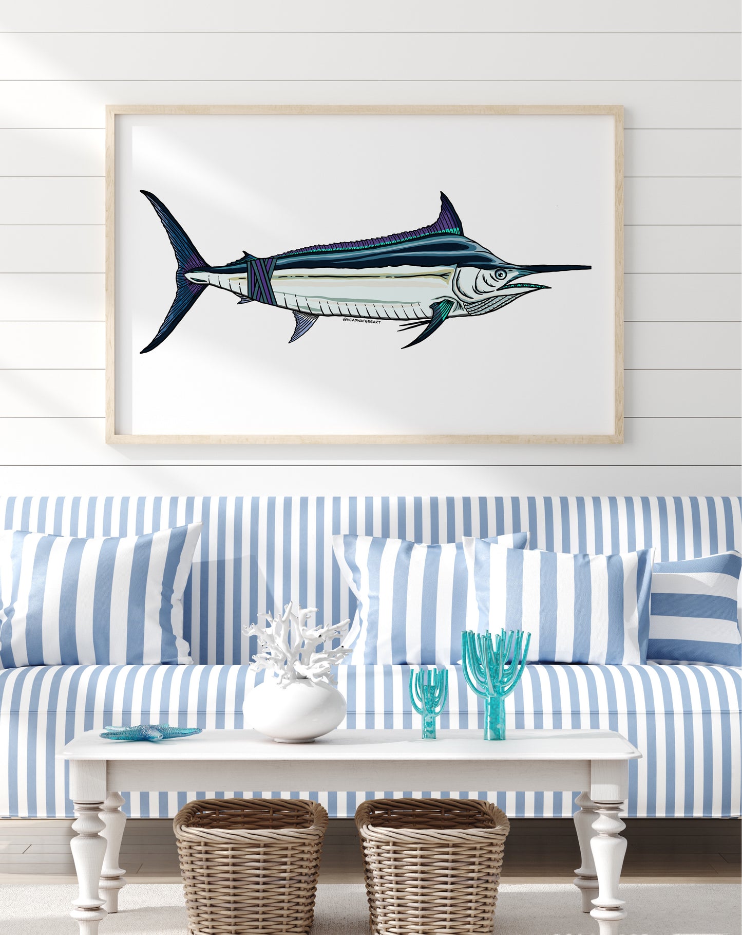 Black Marlin Prints - APRIL **PREORDER**