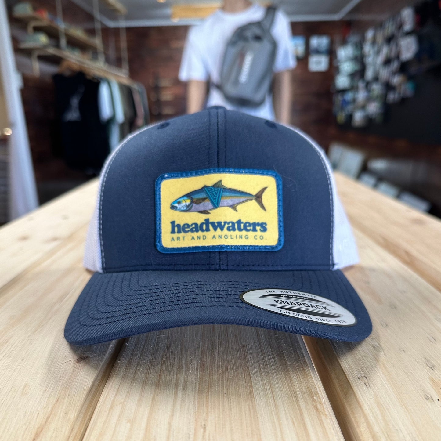 HW Yellowtail Kingfish Yupoong/Flexfit Trucker Cap