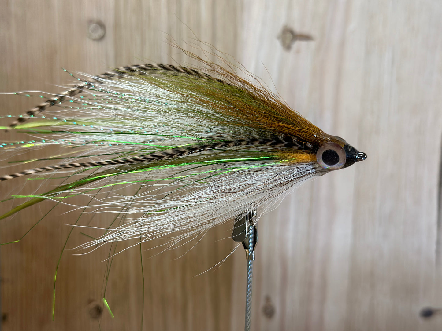 Bendback - Tan, Olive & White