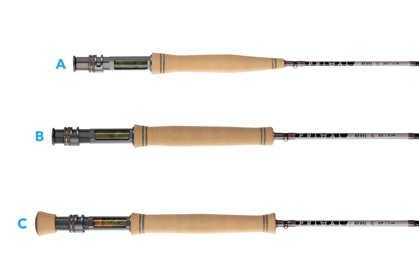 PRIMAL REVEL CS FRESHWATER FLY FISHING ROD COMBO