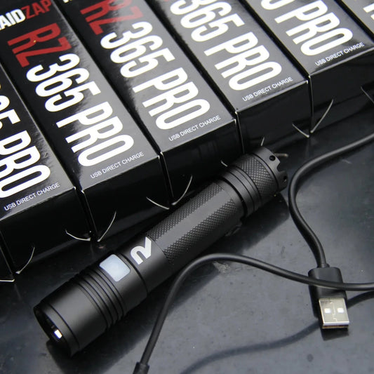 RAIDZAP 365 PRO USB RECHARGEABLE TORCH