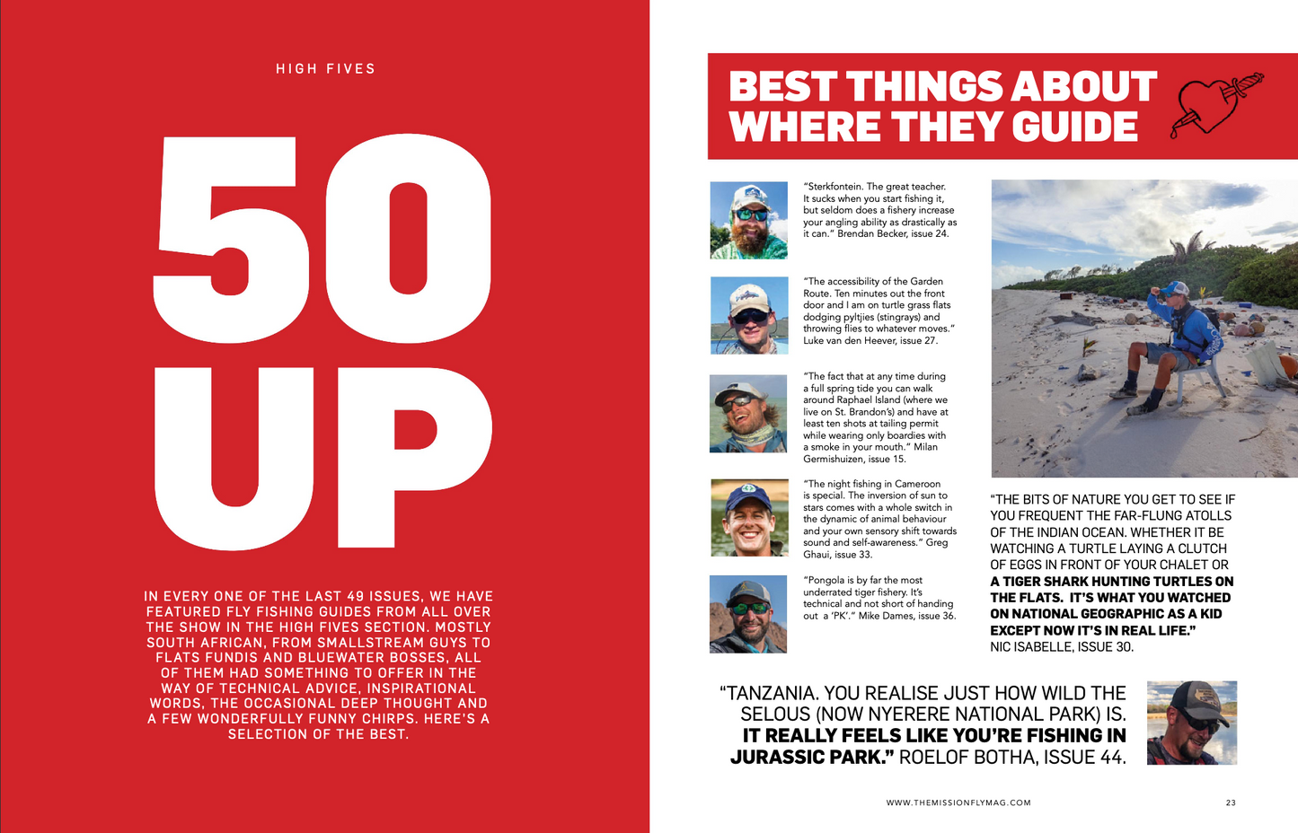 THE MISSION FLY MAG - ISSUE 50