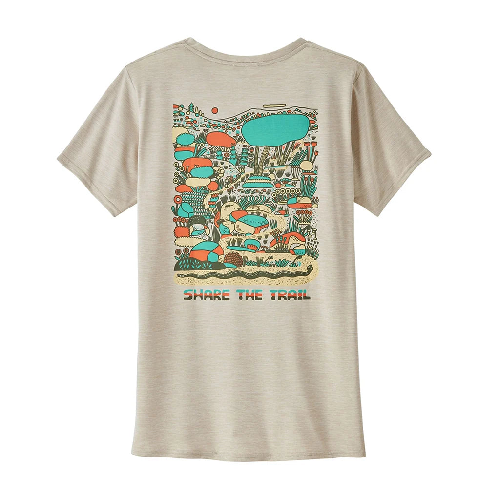 PATAGONIA WOMEN'S CAPILENE® COOL DAILY GRAPHIC SHIRT LANDS