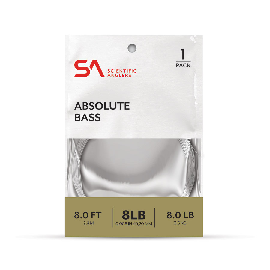 SCIENTIFIC ANGLERS ABSOLUTE BASS SINGLE PACK LEADER