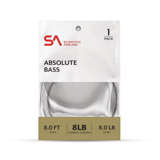 SCIENTIFIC ANGLERS ABSOLUTE BASS SINGLE PACK LEADER