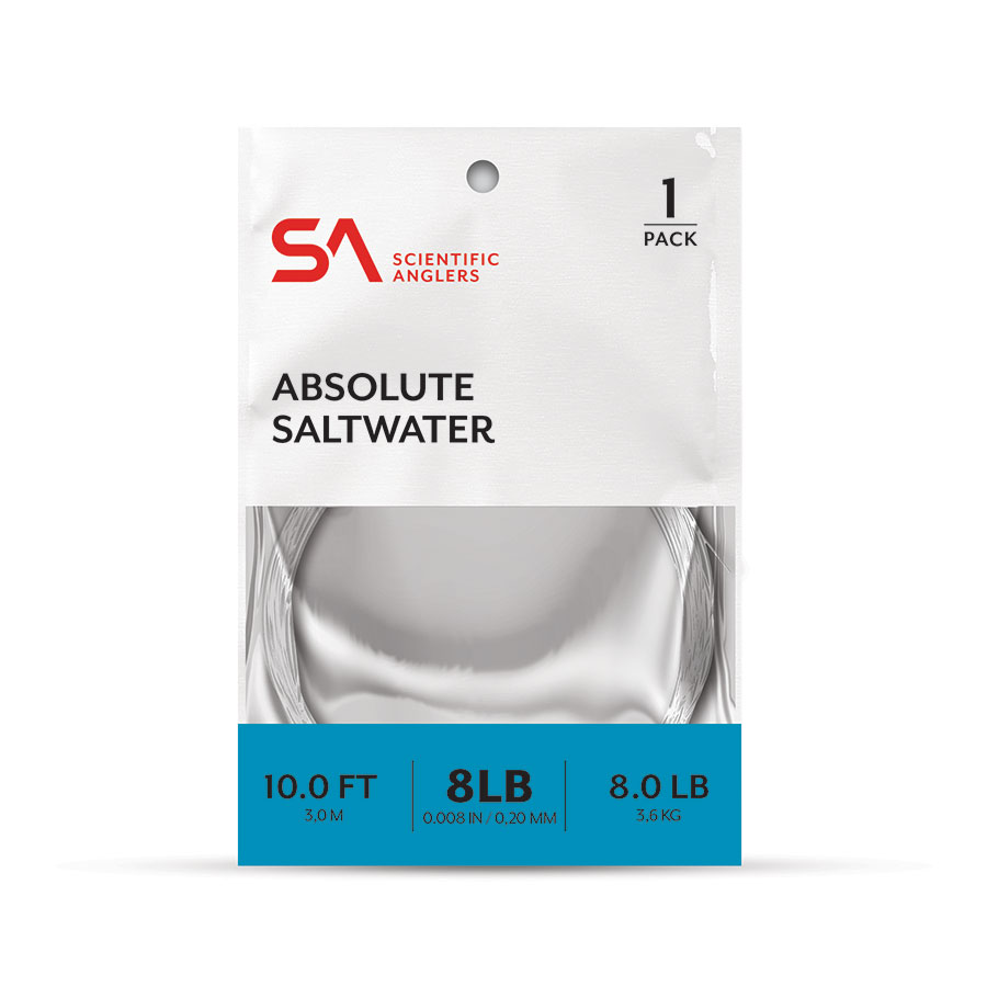 SCIENTIFIC ANGLERS ABSOLUTE SALTWATER SINGLE PACK LEADER