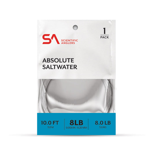 SCIENTIFIC ANGLERS ABSOLUTE SALTWATER SINGLE PACK LEADER