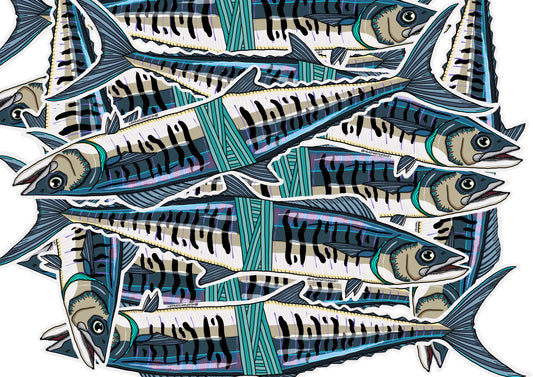 Spanish Mackerel Decals