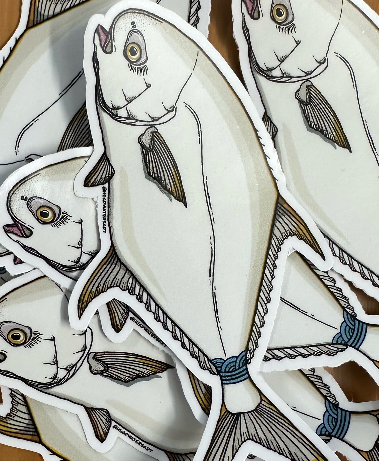 Permit - Anak Fish Decals