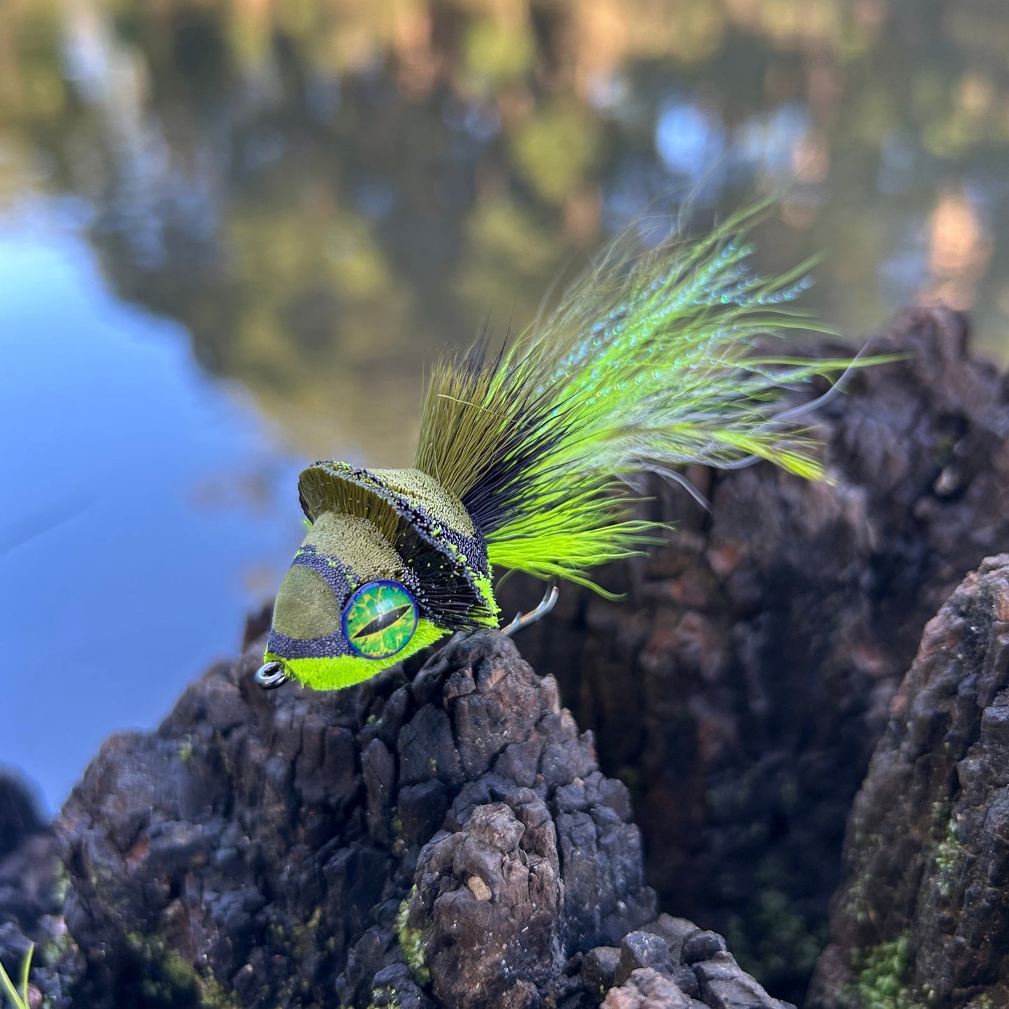 DAHLBERG DIVER - OLIVE, BLACK & CHARTREUSE