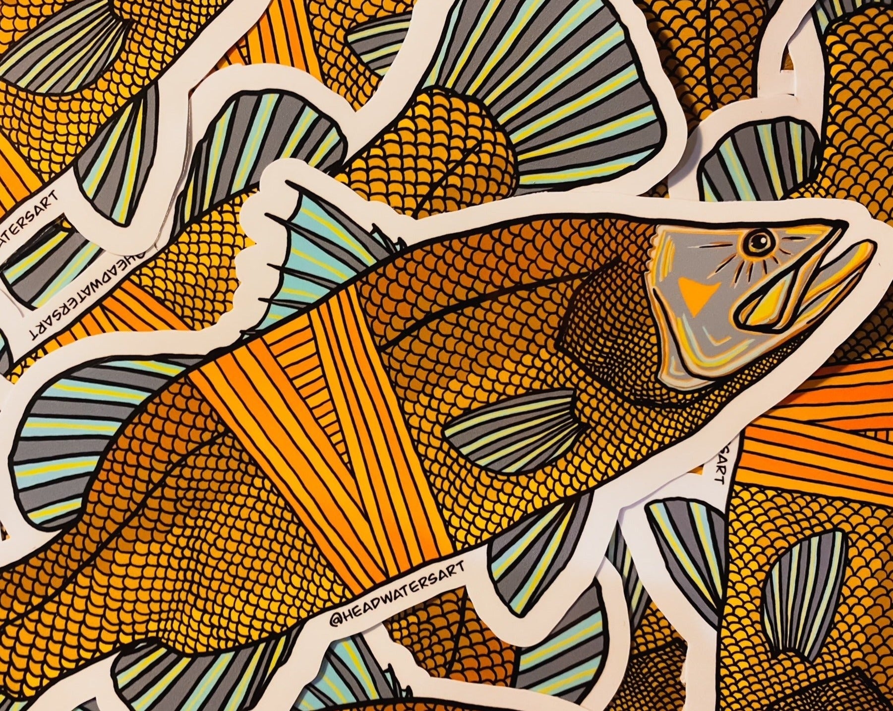 Barramundi Decals – Headwaters Art and Angling Co