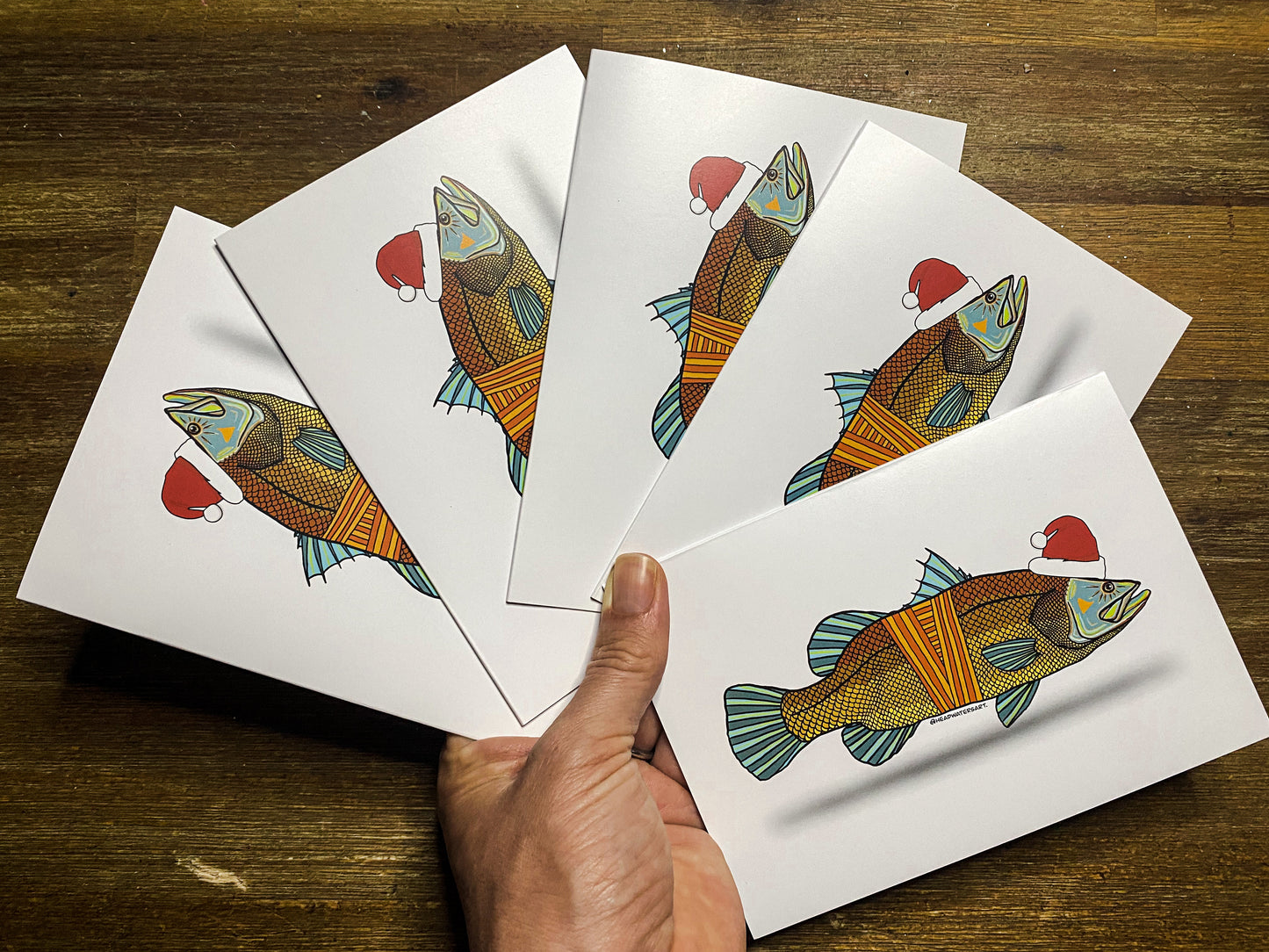 Barra Christmas Cards - 5 Pack
