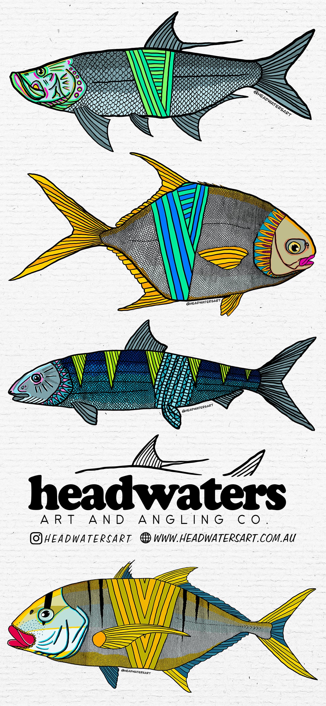 iPhone Digital Wall Paper - Flats Fish