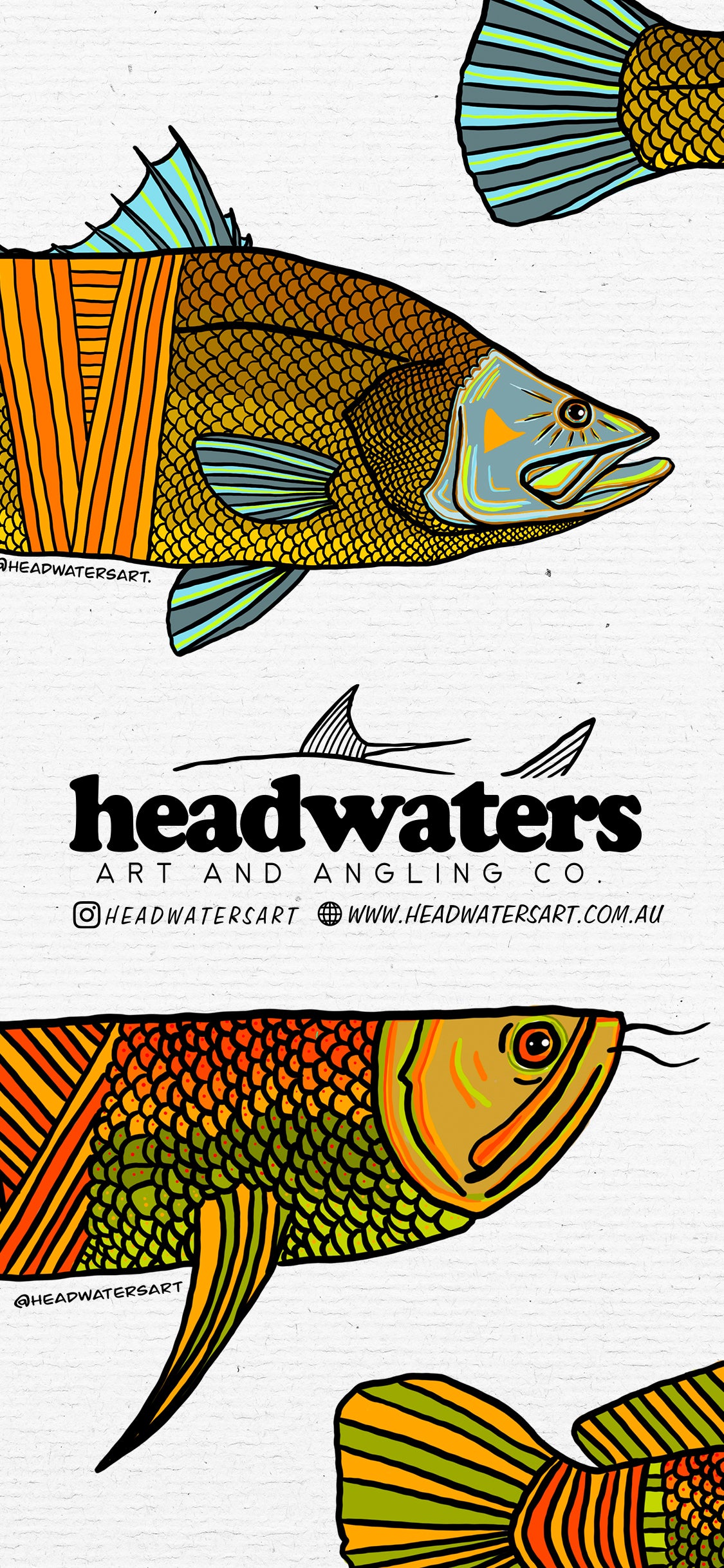 iPhone Digital Wall Paper - Freshwater Op. 2