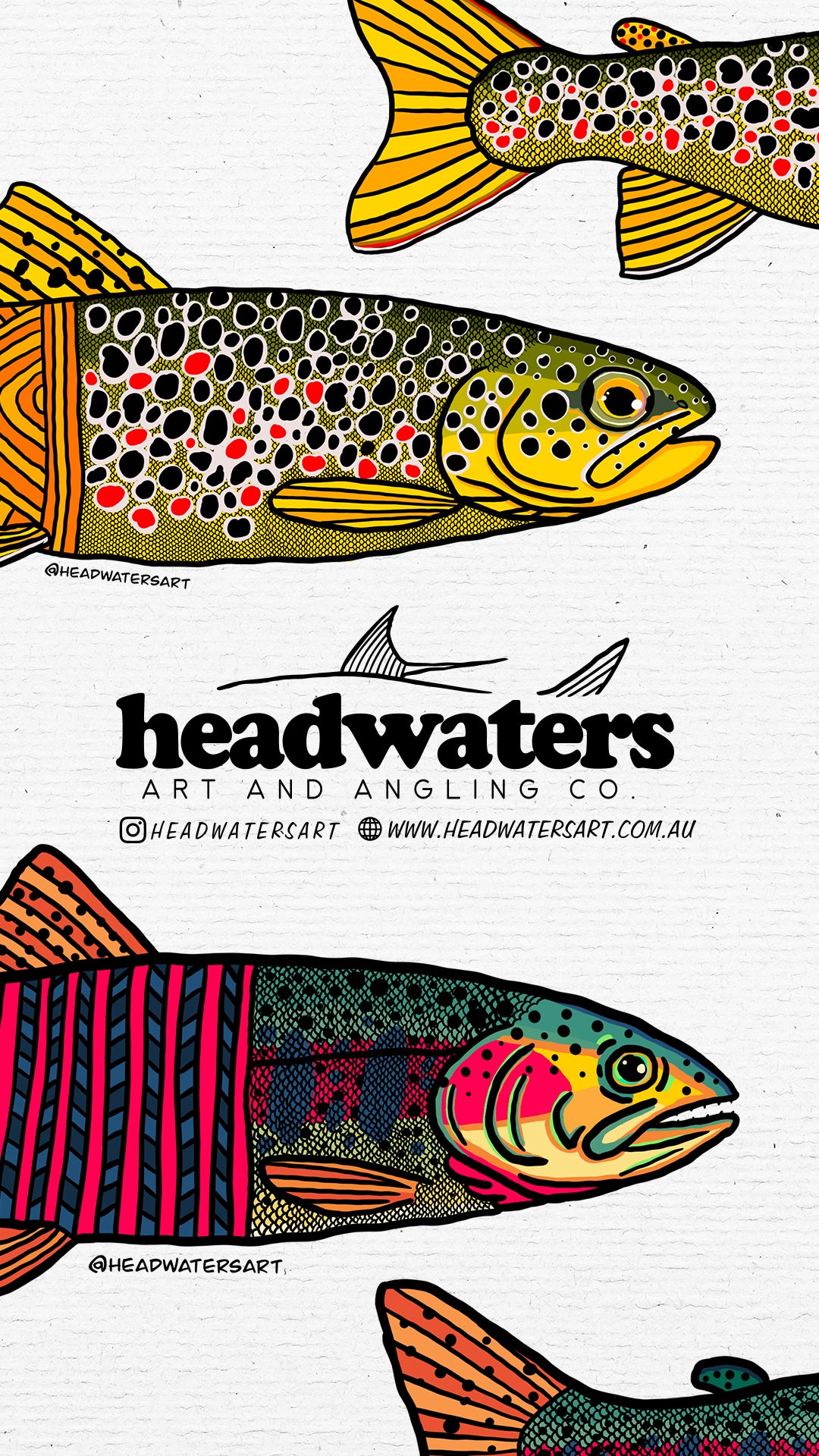 Android Digital Wall Paper - Trout Op.2