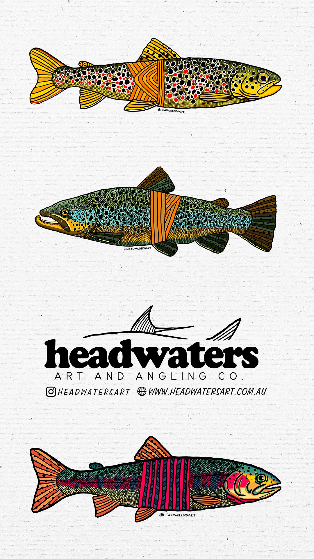 Android Digital Wall Paper - Trout – Headwaters Art and Fly Shop