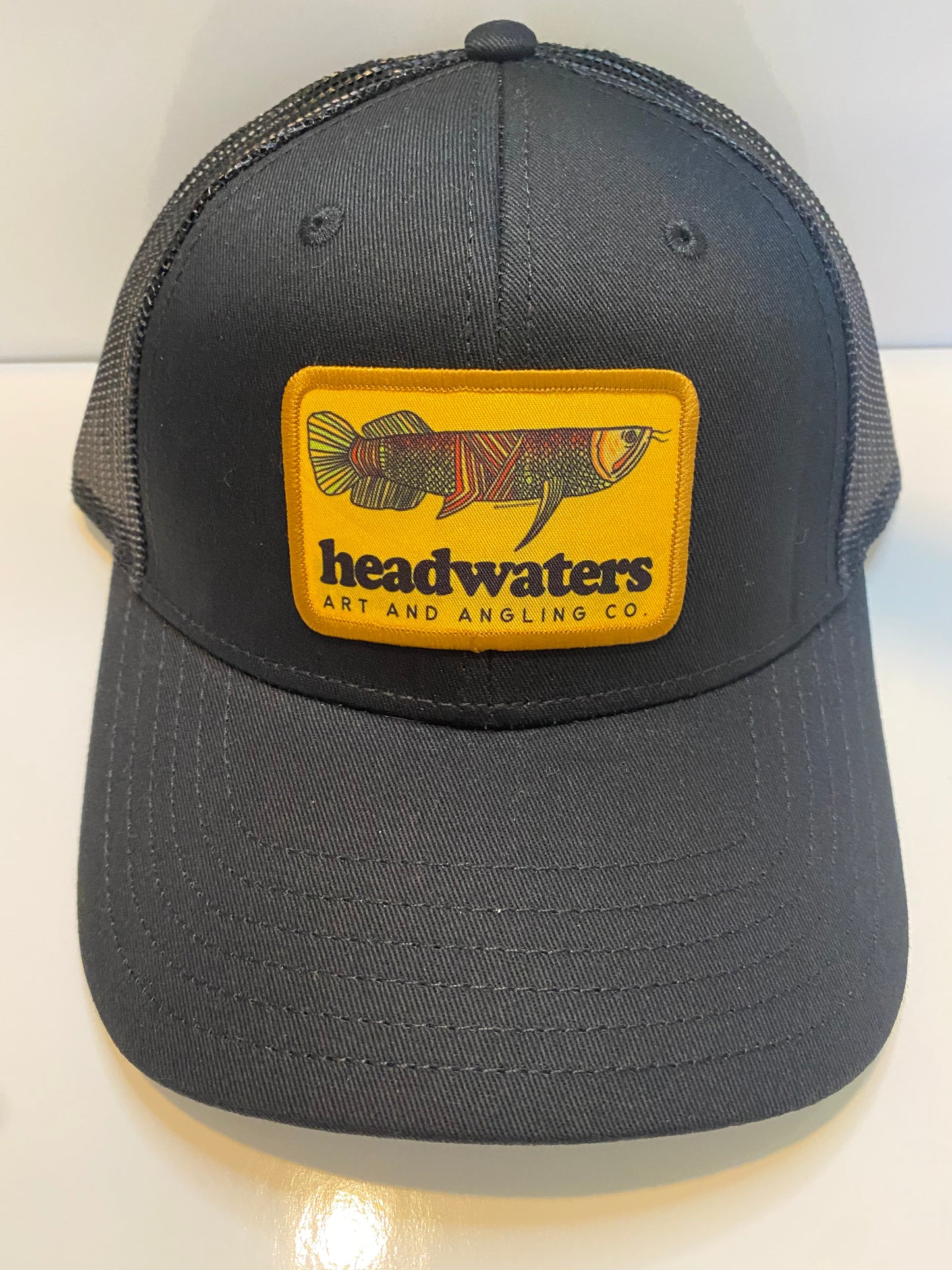 HW Icon Saratoga Trucker Cap - Black