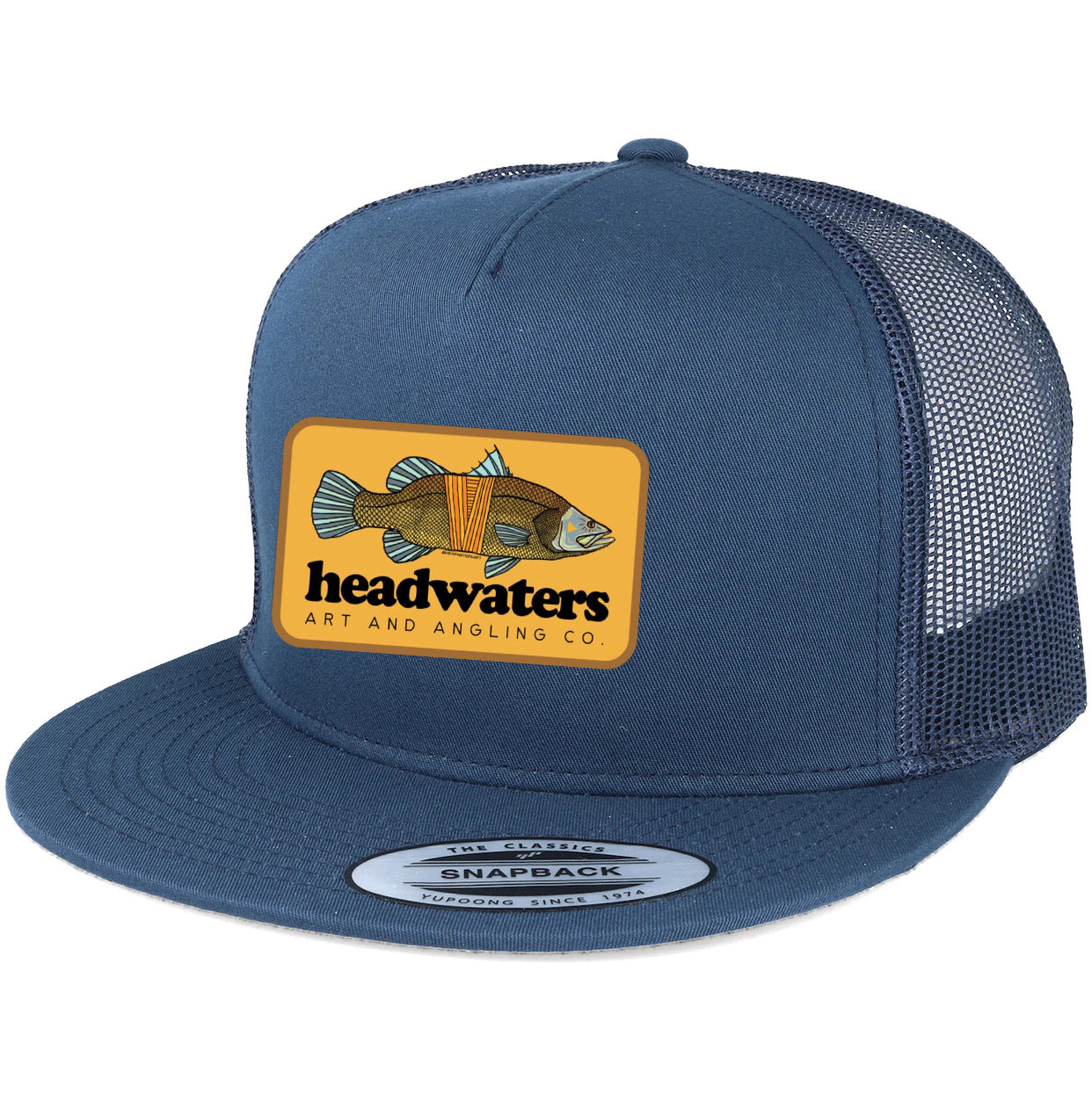 HW Barramundi A-Frame SnapBack Trucker Cap