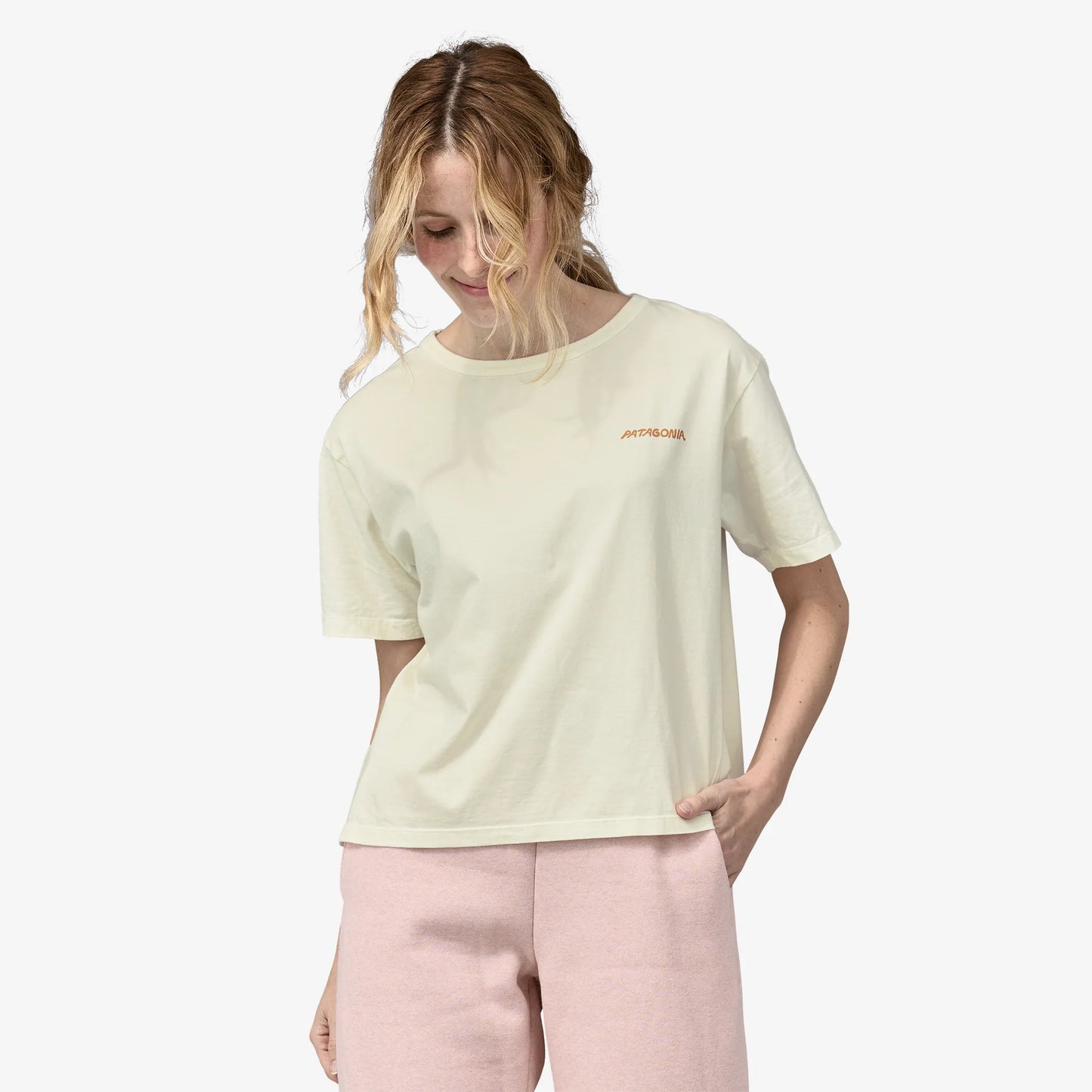 PATAGONIA - WOMEN'S SUNRISE ROLLERS ORGANIC EASY-CUT TEE