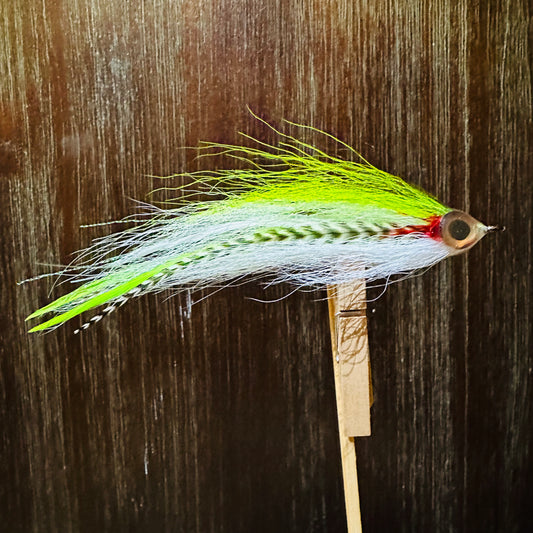 Bendback - Chartreuse & White