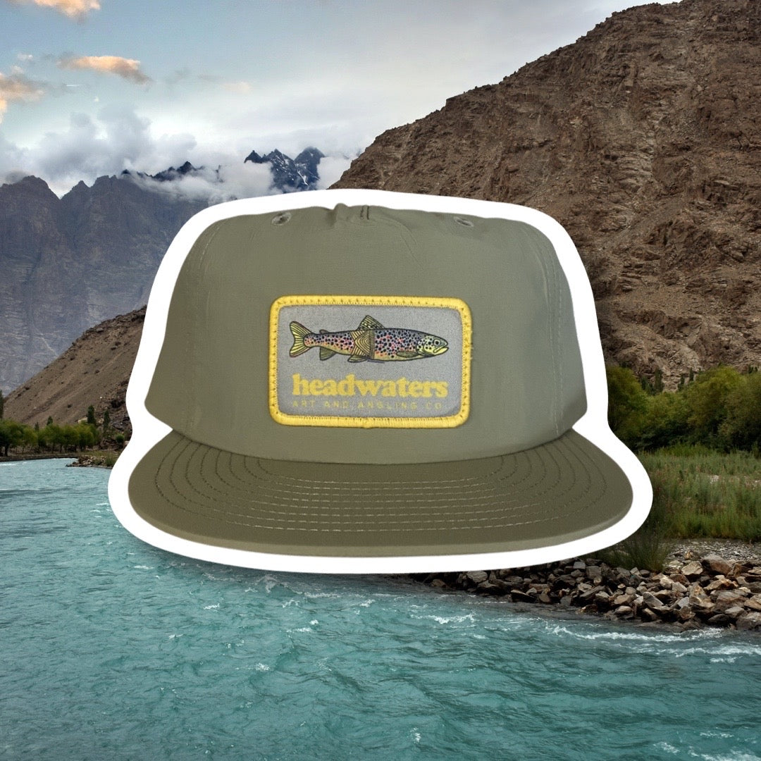 HW High Country Brown Trout Surf Cap – Headwaters Art and Fly Shop