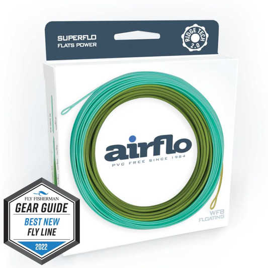 AIRFLO SUPERFLO RIDGE 2.0 FLATS POWER TAPER FLY FISHING LINE