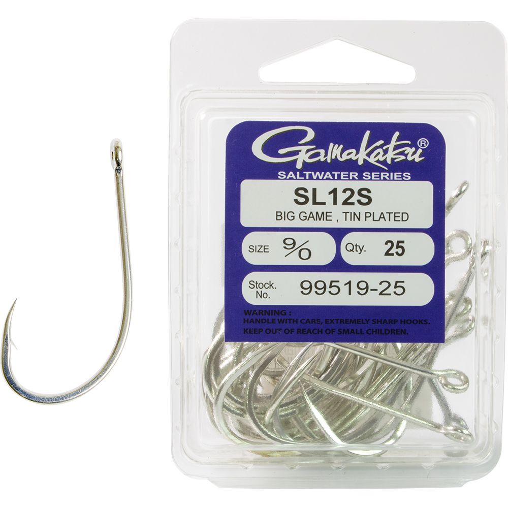 Gamakatsu SL12S Big Game Hooks