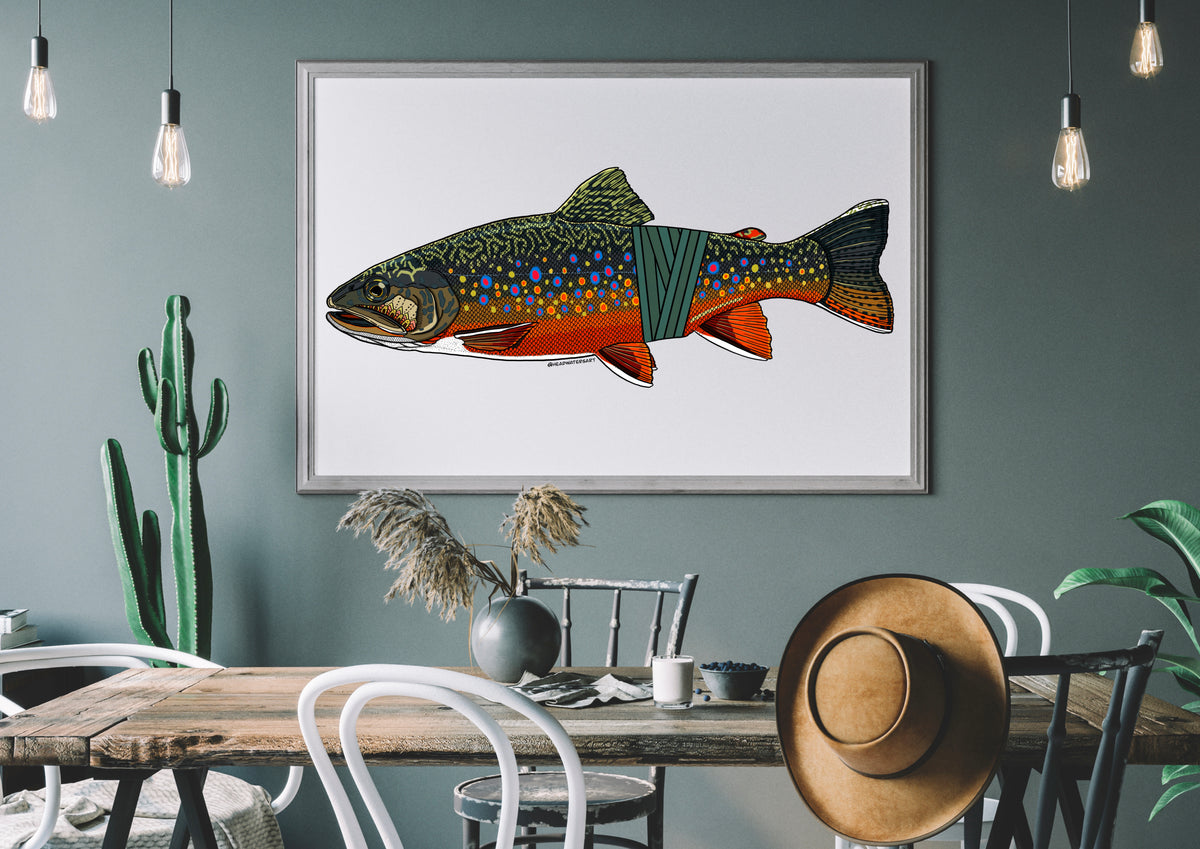 Brook Trout Prints - **MONTHLY PREORDER** See description