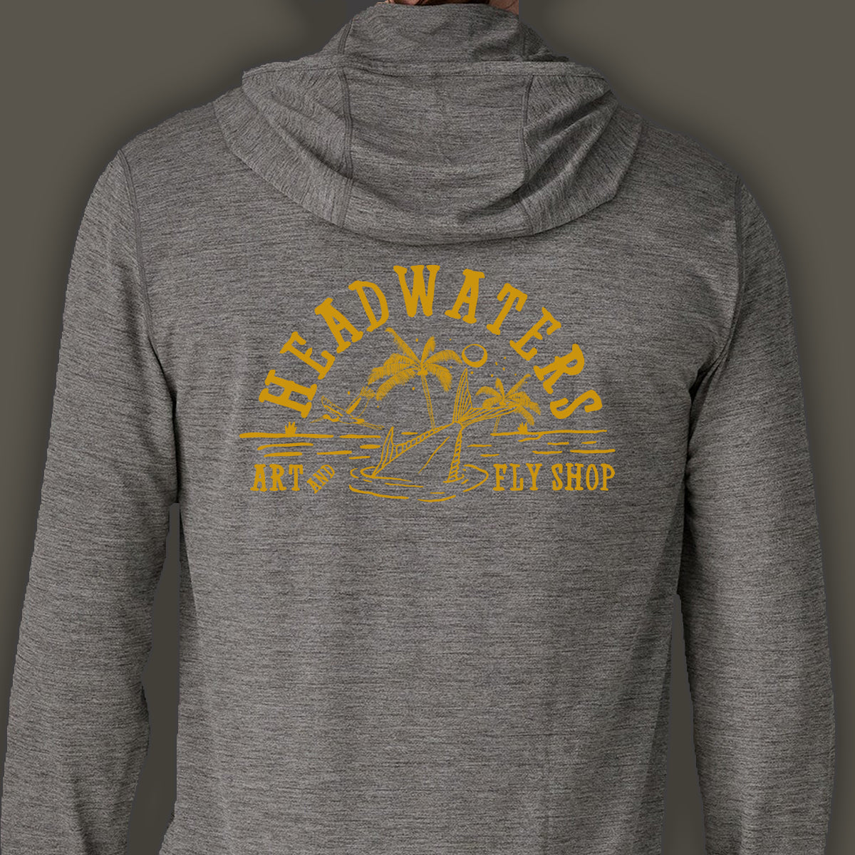 HEADWATERS TAILS UP PERMIT SCENE PATAGONIA HOODY