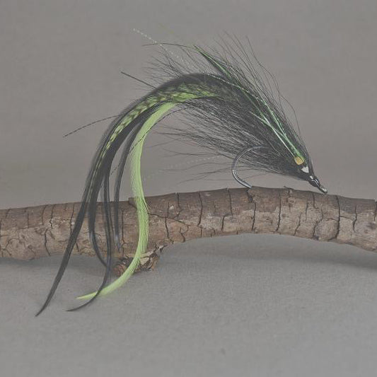 Flatwing 5/0 - Black / Lime