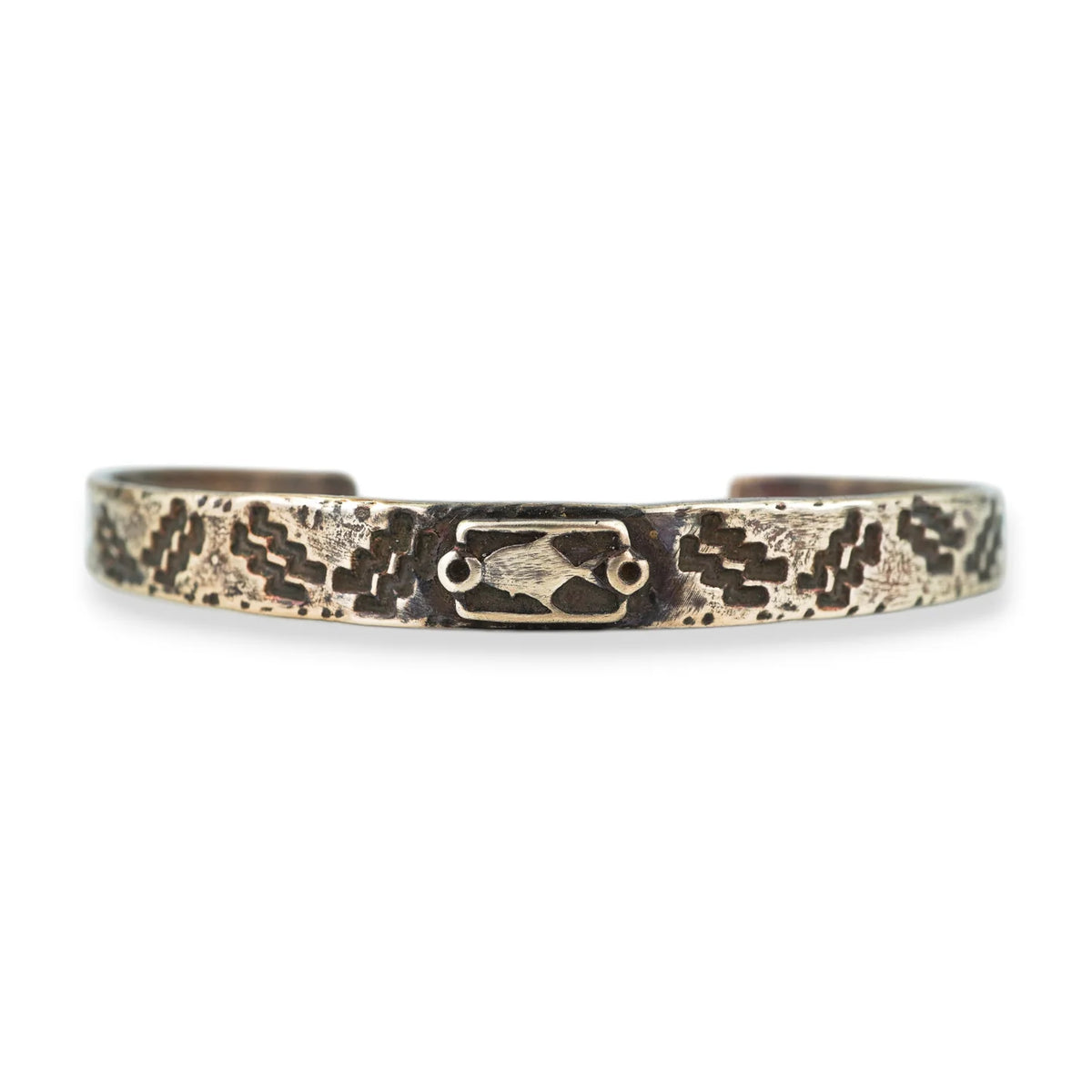 Thin Line Tapered - Bronze Cuff - Permit