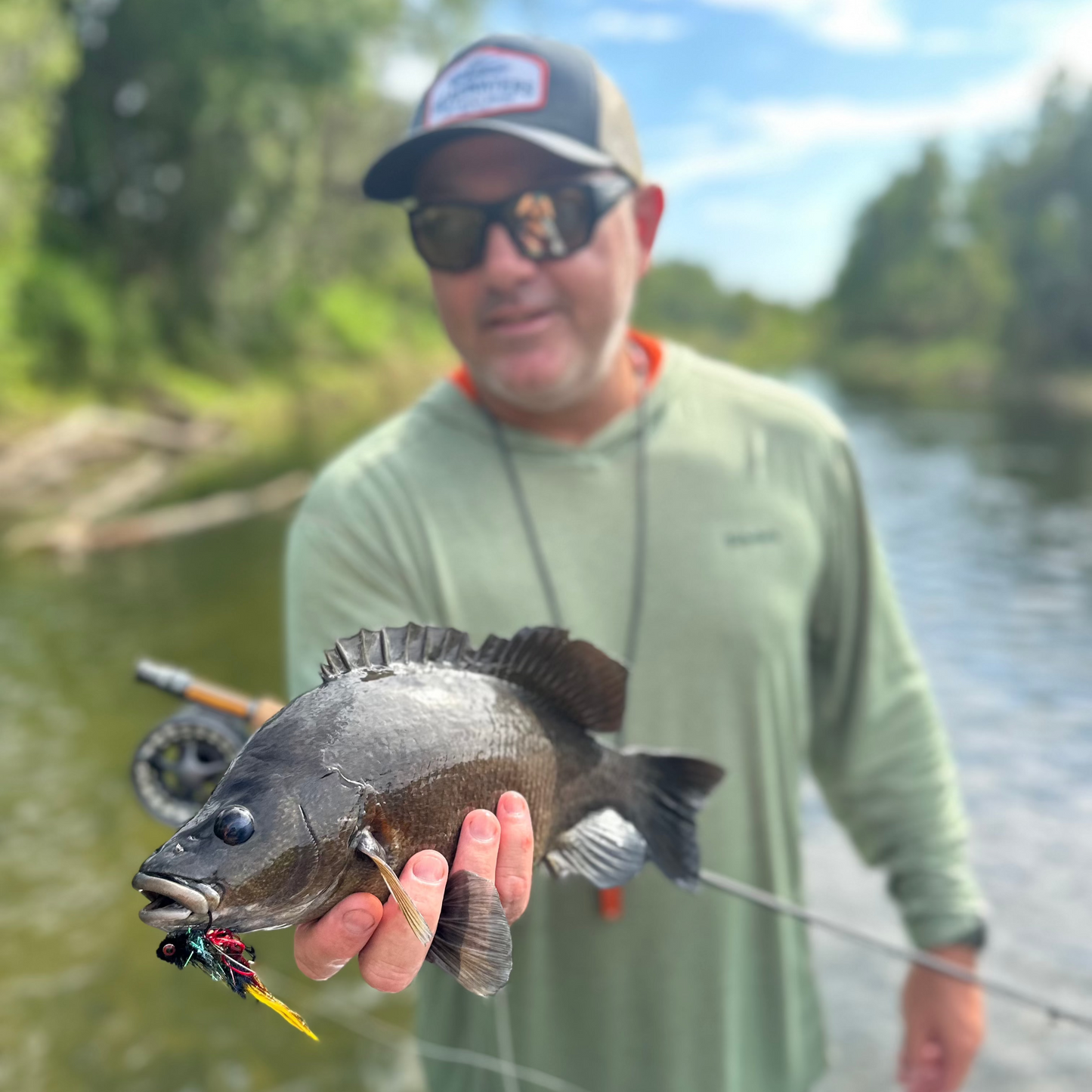 Experienced Freshwater Drift Boat Sooty Grunter - Full Day