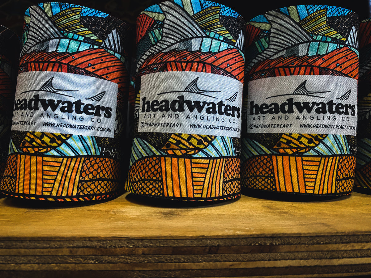 Stubby Fish Stubby Coolers - Signature Fish Series – Headwaters Art and Fly Shop