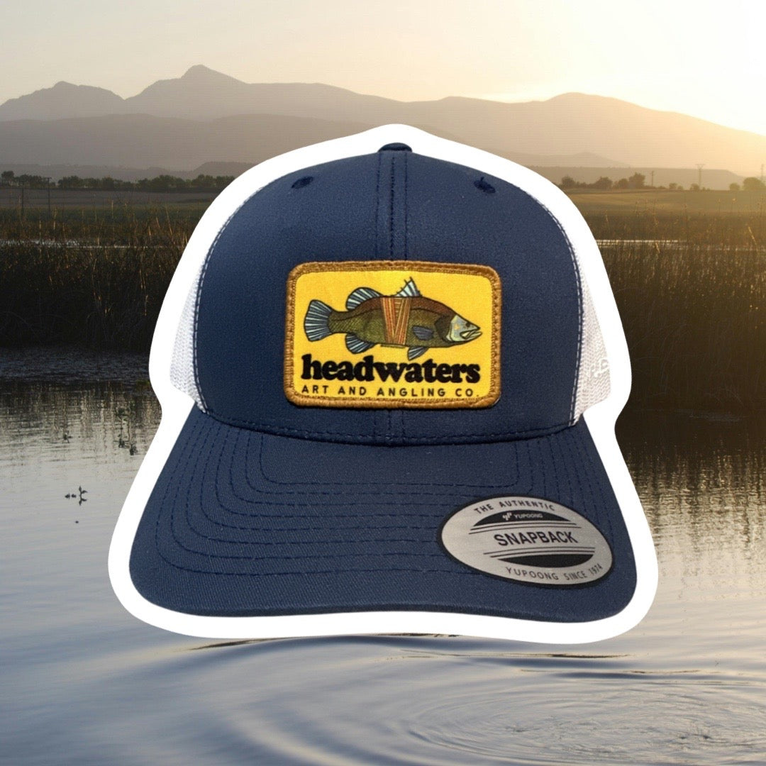 Trucker hats Headwaters Art and Fly Shop