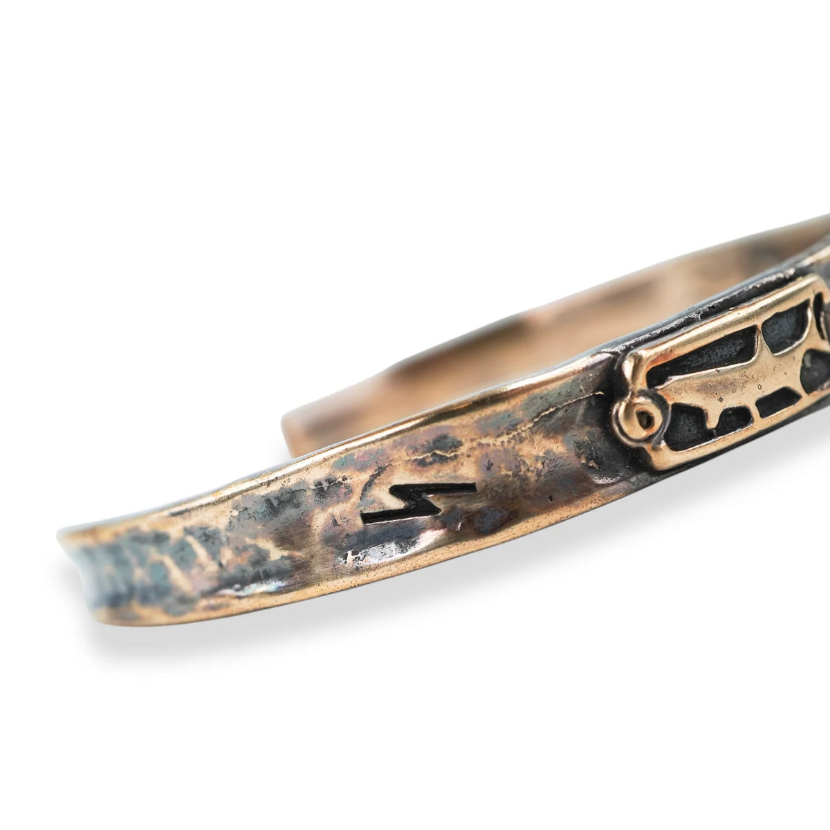 Thin Line Tapered - Bronze Cuff - Grand Slam