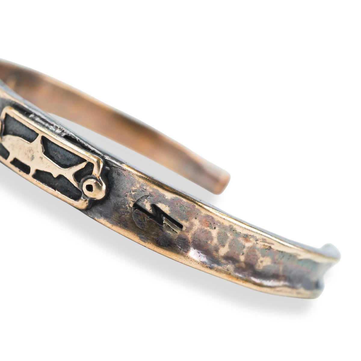 Thin Line Tapered - Bronze Cuff - Grand Slam