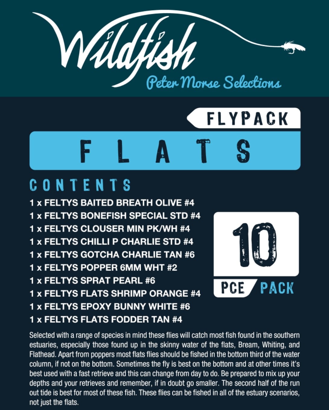 WILDFISH FLATS PACK