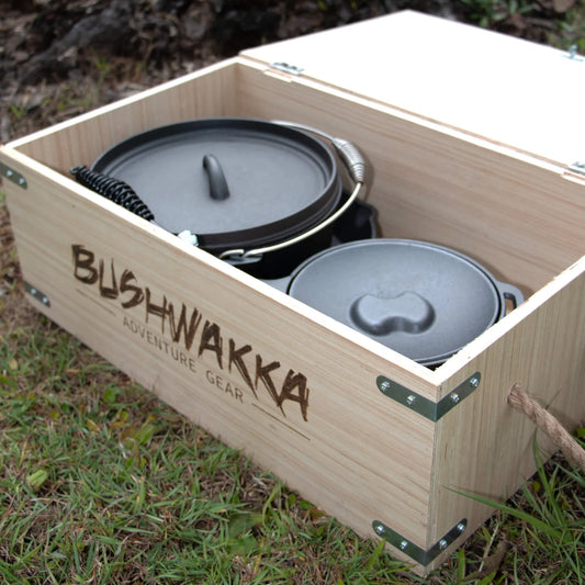 BUSHWAKKA CAST IRON COOKWARE SET