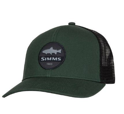 SIMMS TROUT PATCH TRUCKER CAP