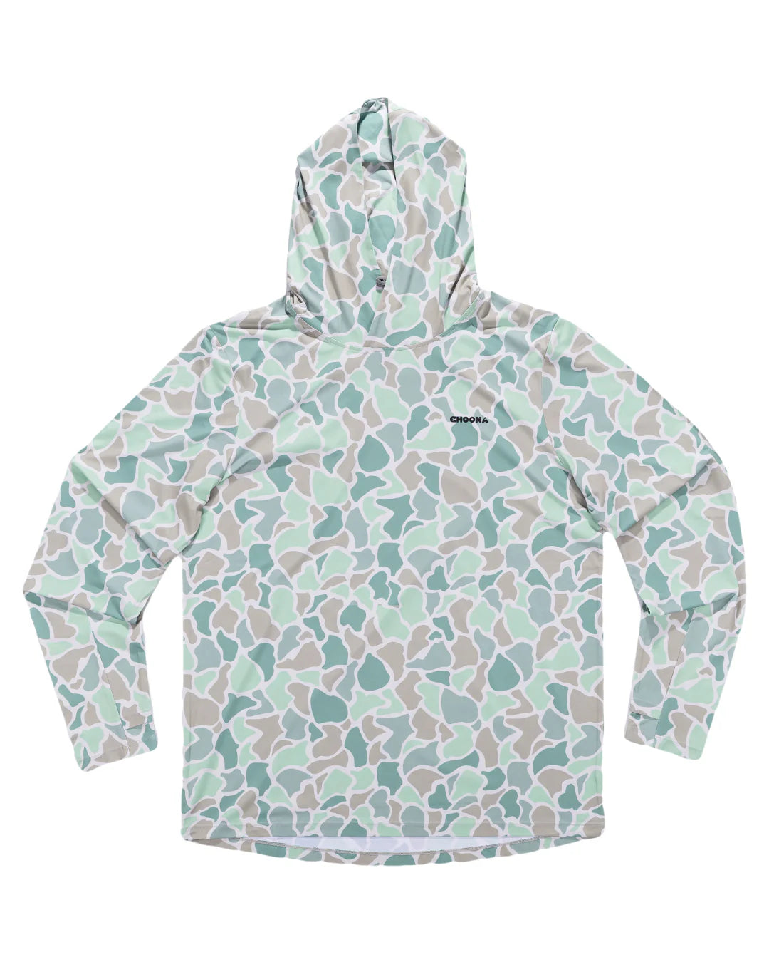 CHOONA - GRAYTON ULTRA-LIGHTWEIGHT HOODIE - EMERALD COAST CAMO