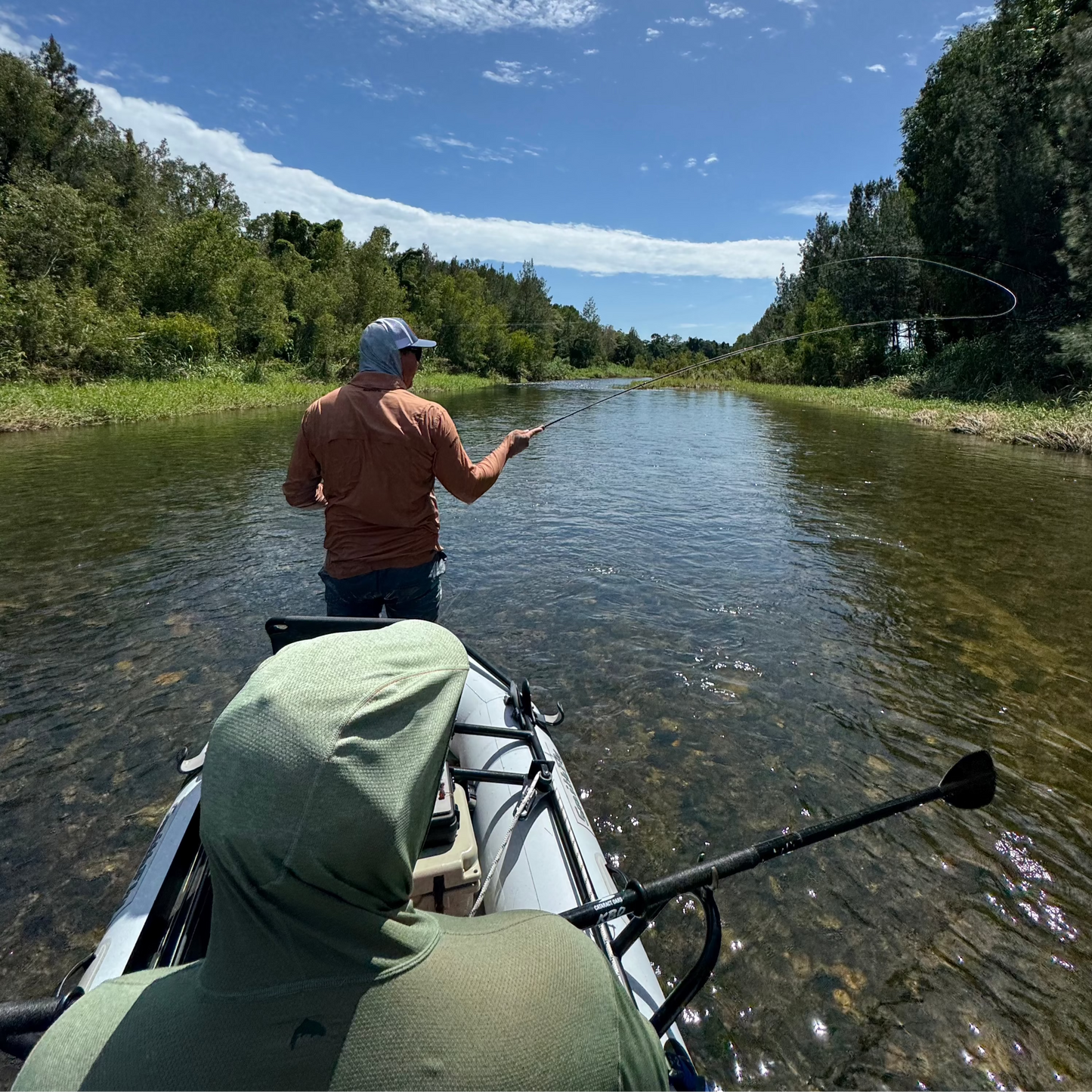 Experienced Freshwater Drift Boat Sooty Grunter - Full Day