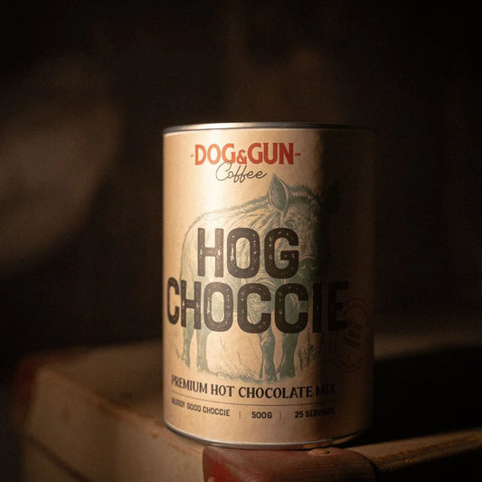 HOG CHOCCIE CHOCOLATE MIX 500g TIN