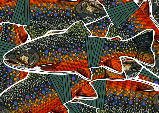 Brook Trout Decals