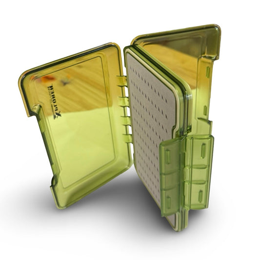 XPLORER CLEAR GREEN W/P FLYBOX