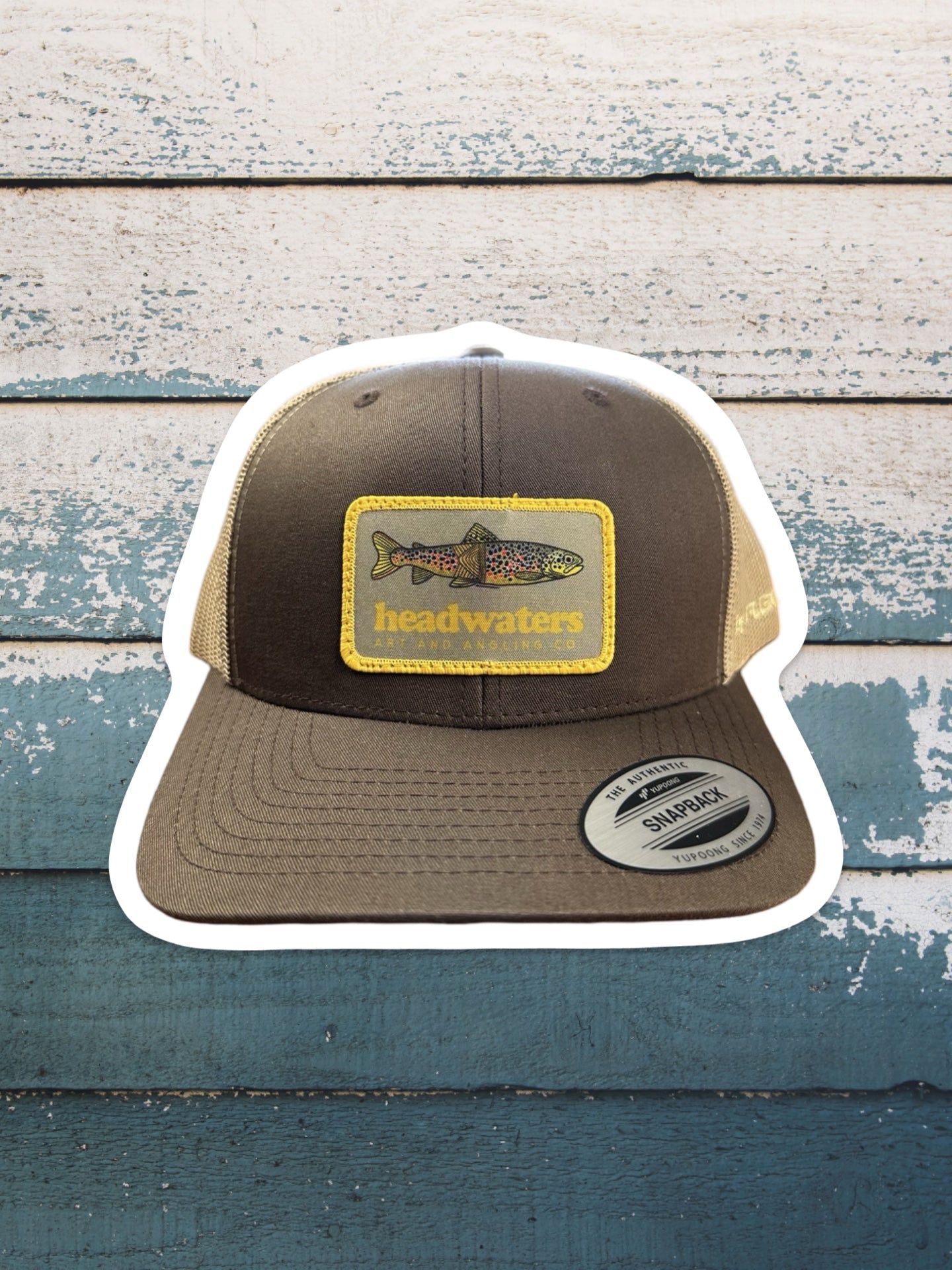 HW High Country Brown Trout Trucker Cap