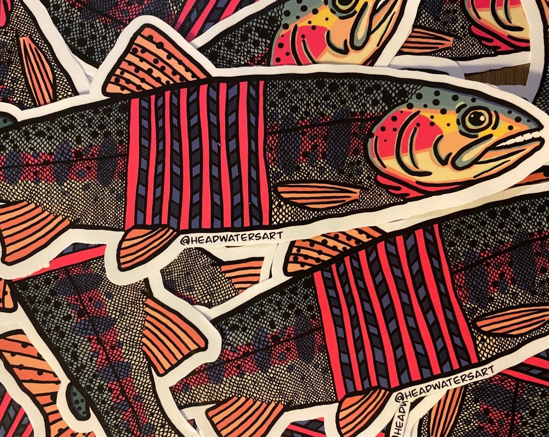 Rainbow Trout Decals – Headwaters Art and Fly Shop